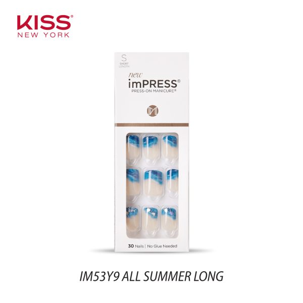 Kiss Impress Press-On Manicure - All Summer Long