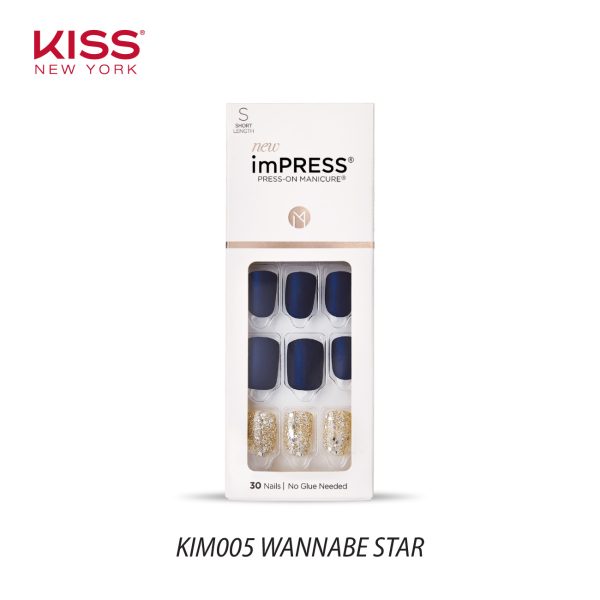 Kiss Impress Press-On Manicure - Wannabe Star