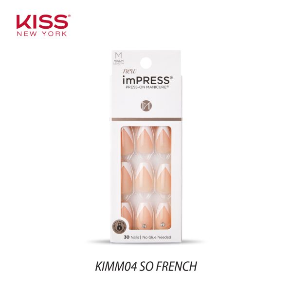 Kiss Impress Press-On Manicure - So French