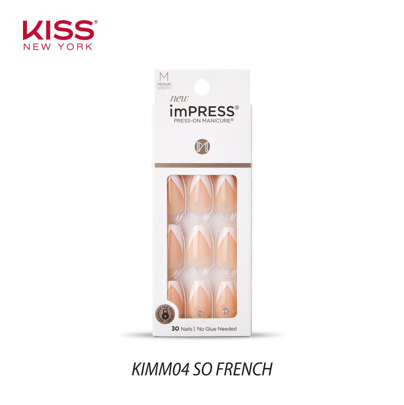 Kiss Impress Press-On Manicure - So French