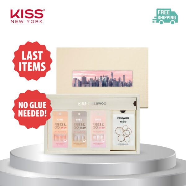 [CLEARANCE] [MEJIWOO X KISS NEW YORK] Collaboration Box set. A - Simple & ASAP