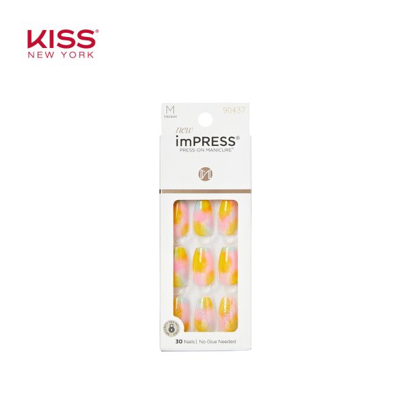 Kiss Impress Press-On Manicure - Pink Pop (Renew)