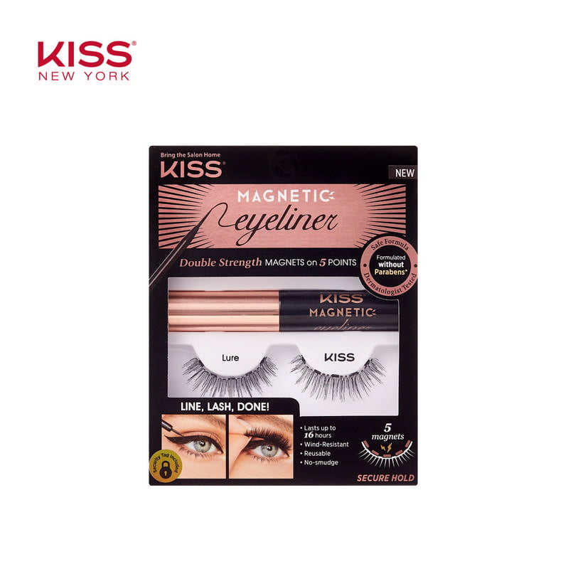 KISS Magnetic Eyeliner & Lash Kit (KMEK01)