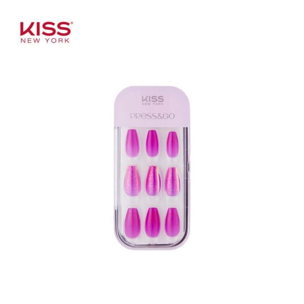 Kiss New York Press & Go Coffin KPNC11K (Purple Jelly)