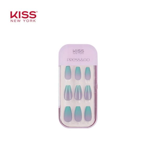 Kiss New York Press & Go Coffin KPNC03K (Cotton Candy)