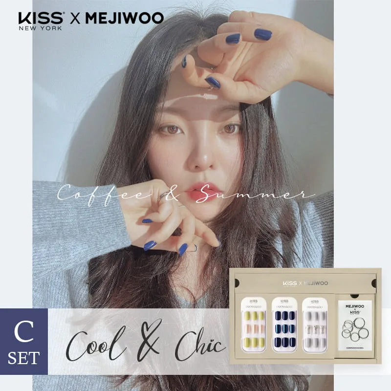 [Hishop Exclusive] [MEJIWOO X KISS NEW YORK] Collaboration Box set. C - Cool & Chic - Image 2