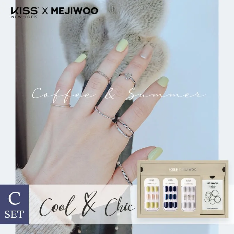 [Hishop Exclusive] [MEJIWOO X KISS NEW YORK] Collaboration Box set. C - Cool & Chic - Image 3