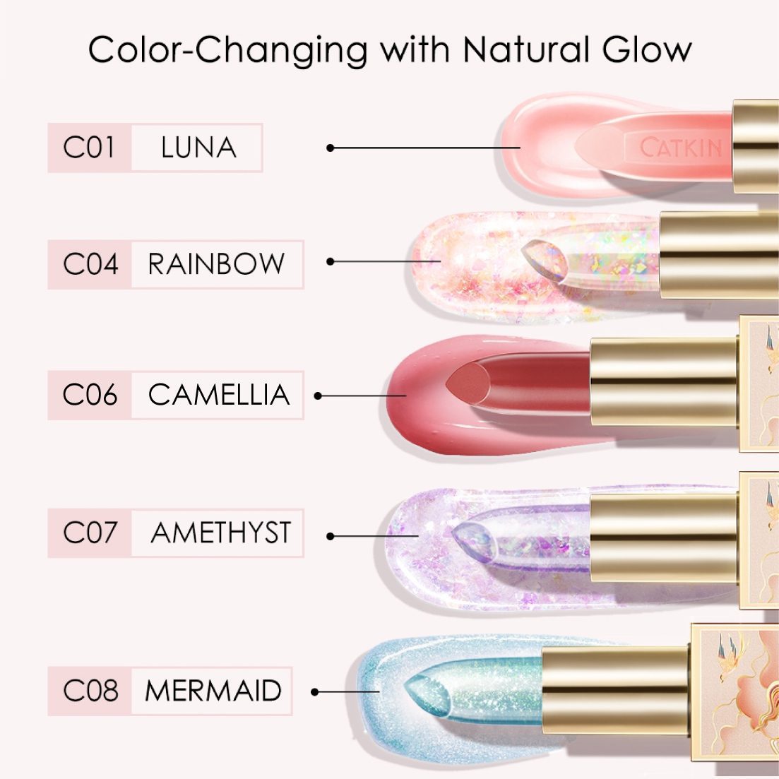 CATKIN Moonlight Hydrating Tinted Lip Balm - Image 2