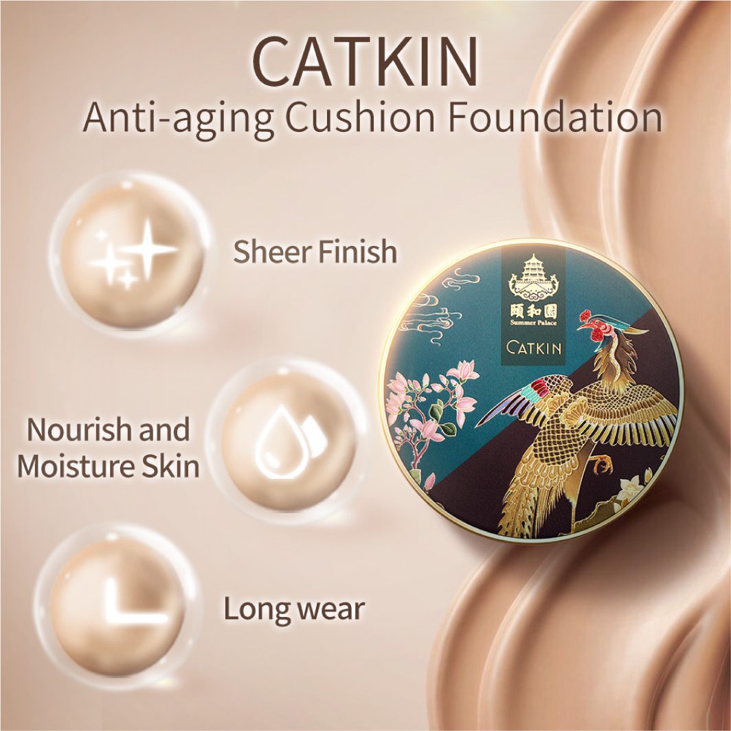CATKIN Summer Palace Moisture Cover BB Cream Cushion Foundation - Image 2