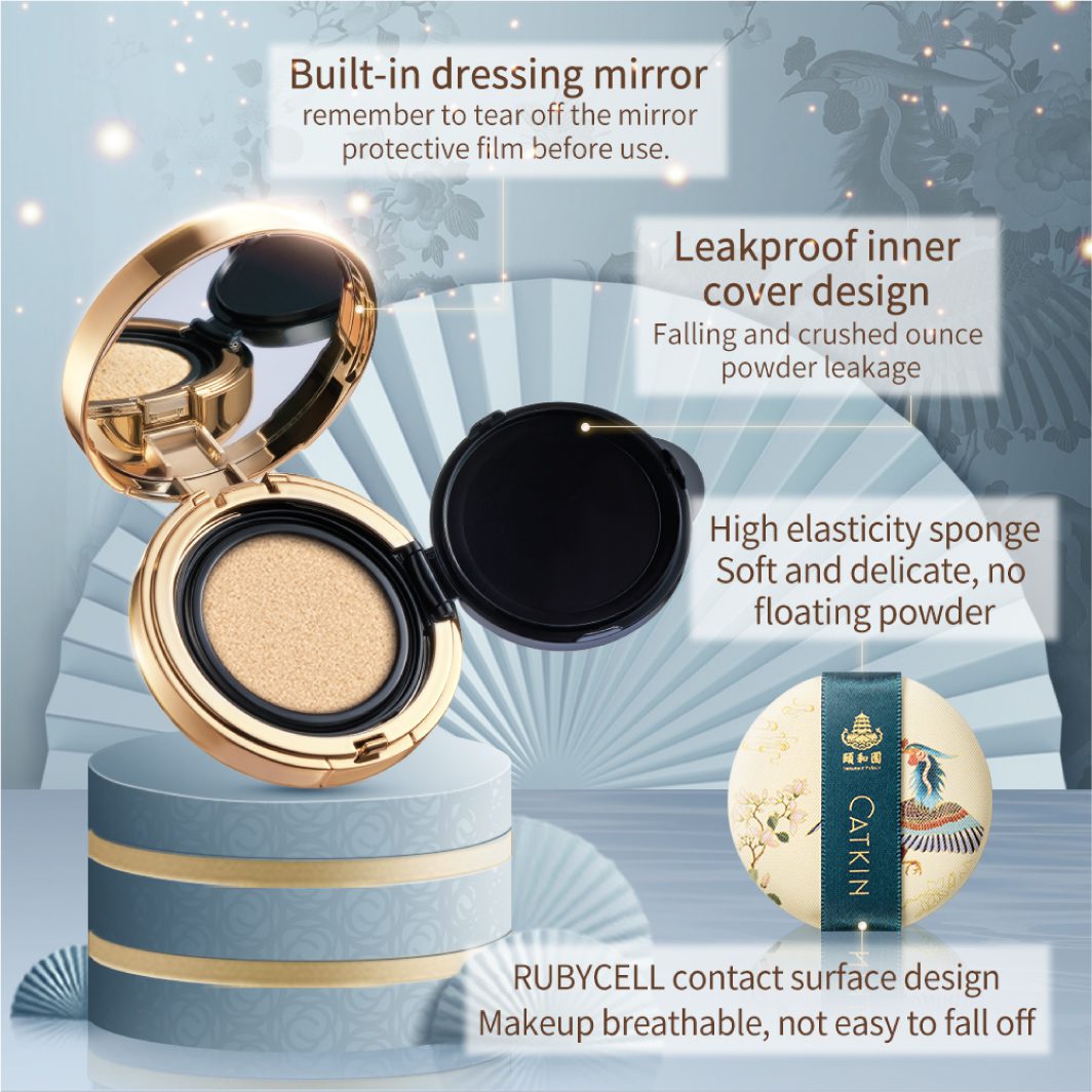 CATKIN Summer Palace Moisture Cover BB Cream Cushion Foundation - Image 4