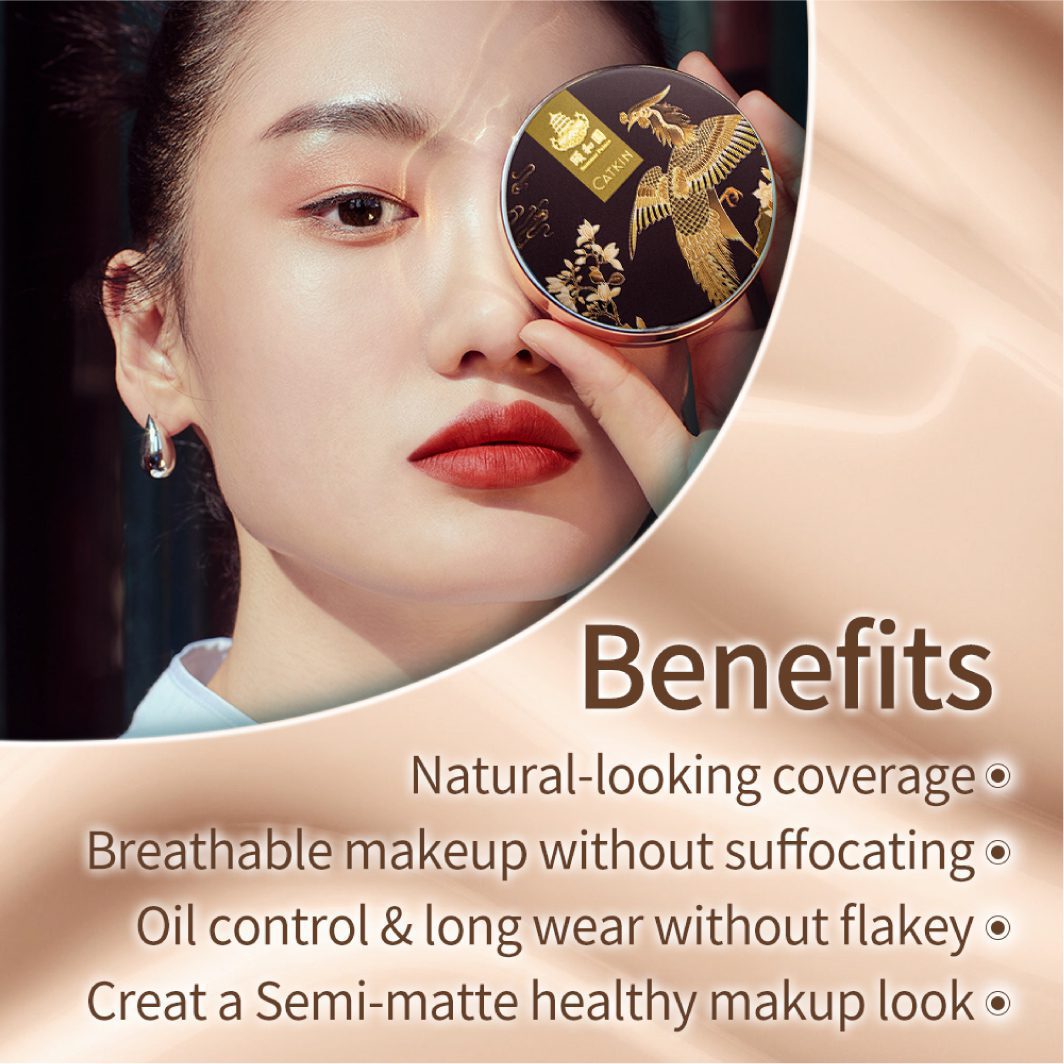 CATKIN Summer Palace Moisture Cover BB Cream Cushion Foundation - Image 6