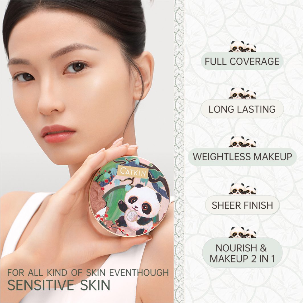 CATKIN Panda Land Coverage Cushion Foundation BB Cream - Image 8