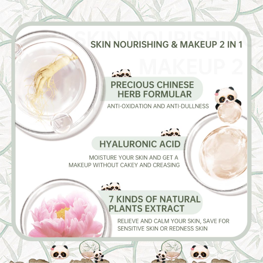 CATKIN Panda Land Coverage Cushion Foundation BB Cream - Image 5