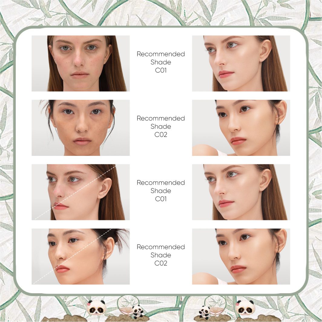 CATKIN Panda Land Coverage Cushion Foundation BB Cream - Image 3