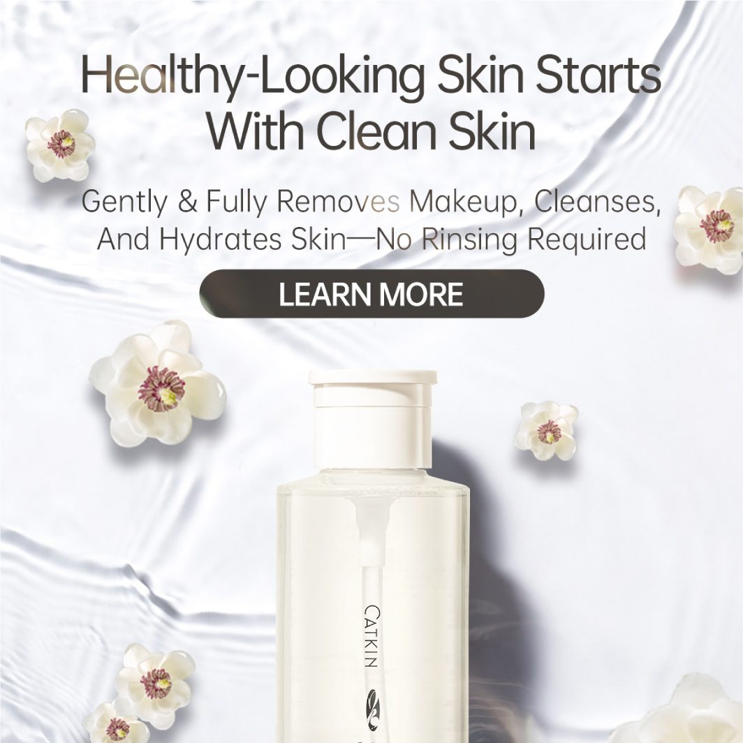 CATKIN Refreshing Makeup Remover Cleansing Water 500ml - Image 5