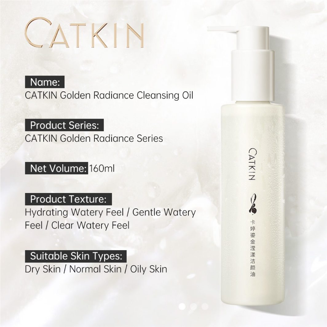 CATKIN Purifying Makeup Remover Deep Cleansing Oil 160ml - Image 2