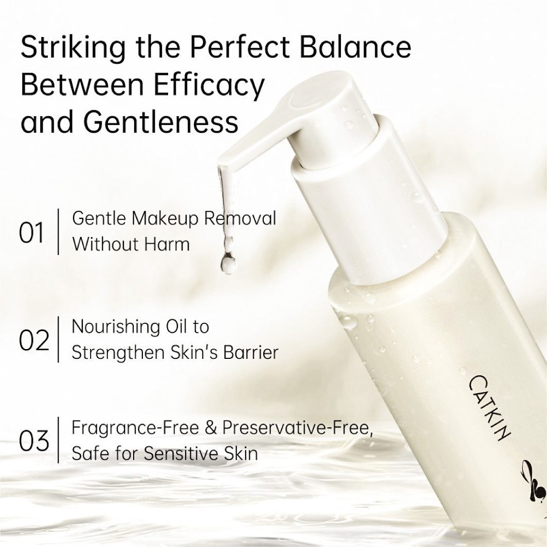 CATKIN Purifying Makeup Remover Deep Cleansing Oil 160ml - Image 4