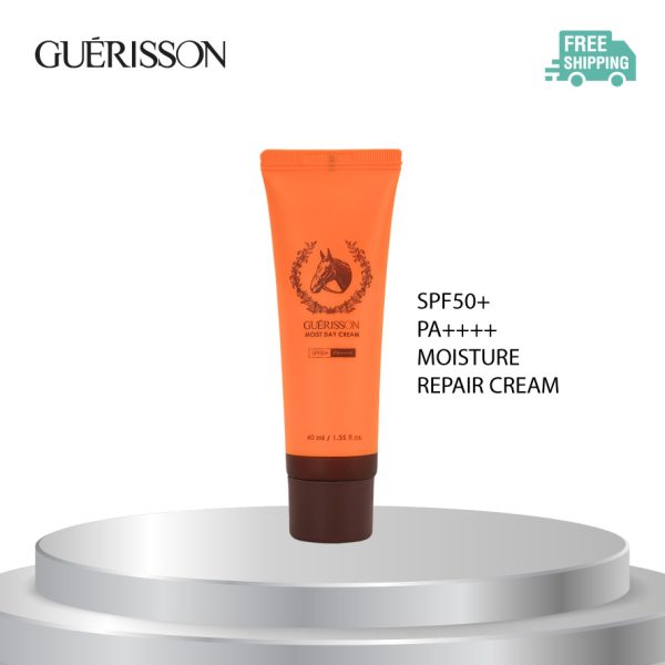[CLEARANCE] Guerisson Moist Day Cream (40ml) SPF50+ PA++++ UV protection Double Refined Horse Oil