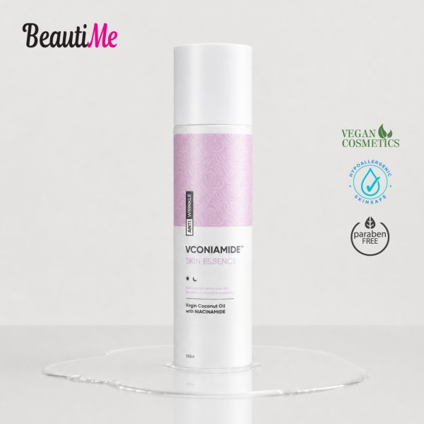 BeautiMe VCONIAMIDE™ Skin Essence (150ml) Anti Wrinkle Hydrating Brightening Essence with VCO and Niacinamide