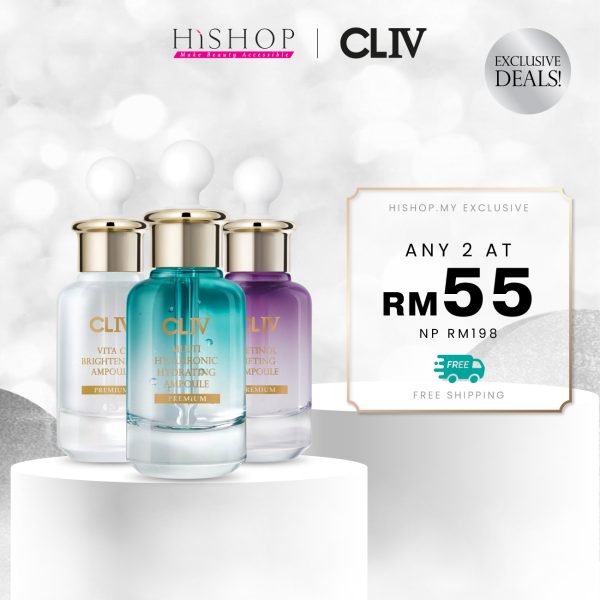 [Hishop Exclusive] CLIV Ampoule Bundle (30ml x2) (Choose any 2)