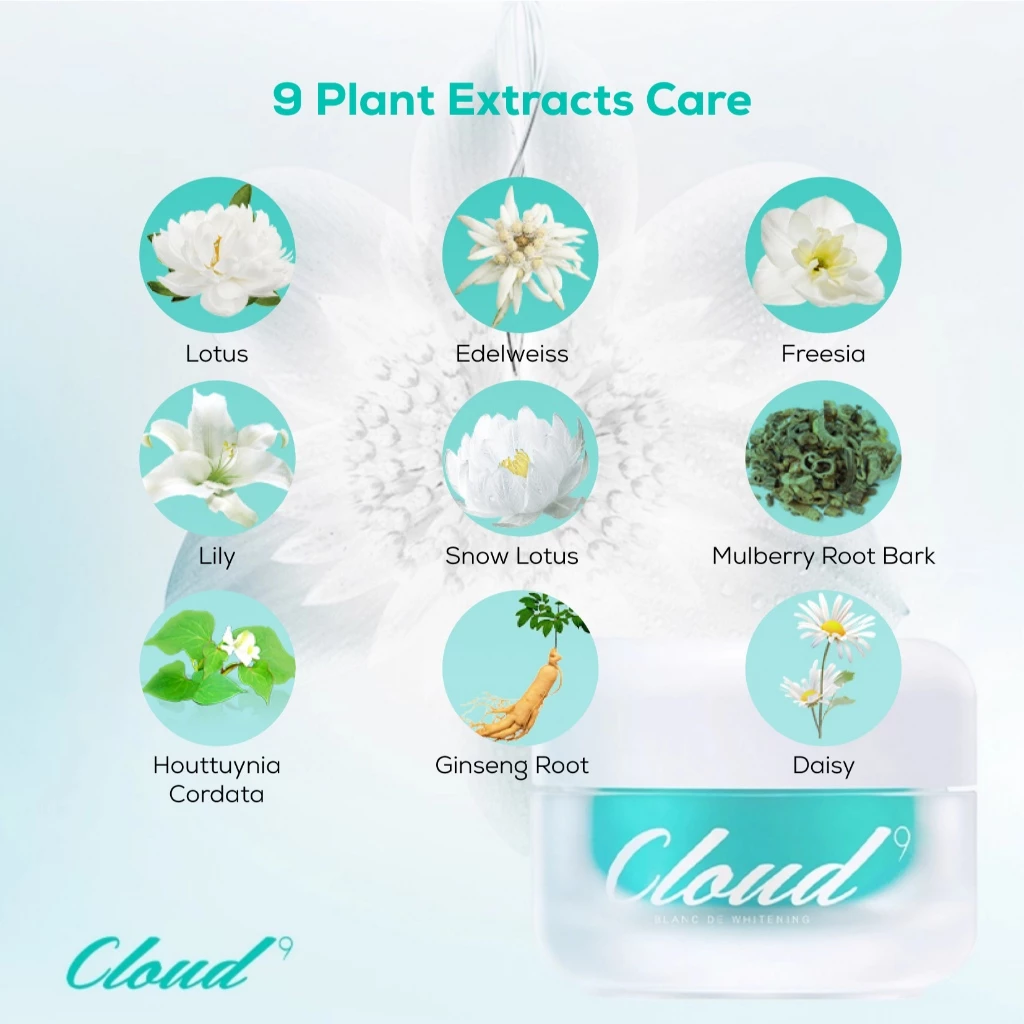 Cloud 9 Blanc De Whitening Cream (50ml) - Image 3