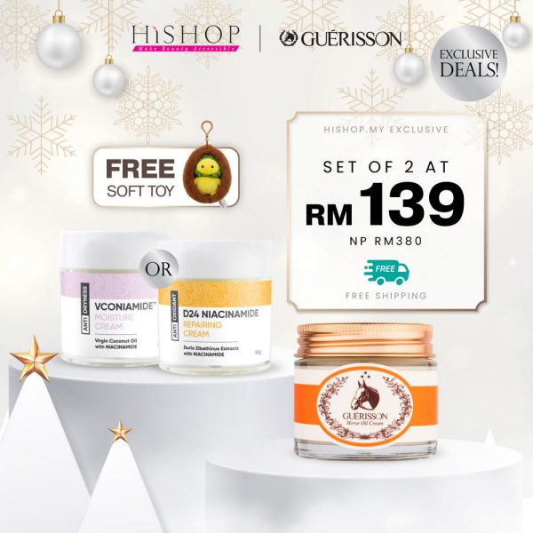 [12.12 Sale] Guerisson x BeautiMe Special Cream Bundle (Free Durinino & Cococasa Charm Plushie)