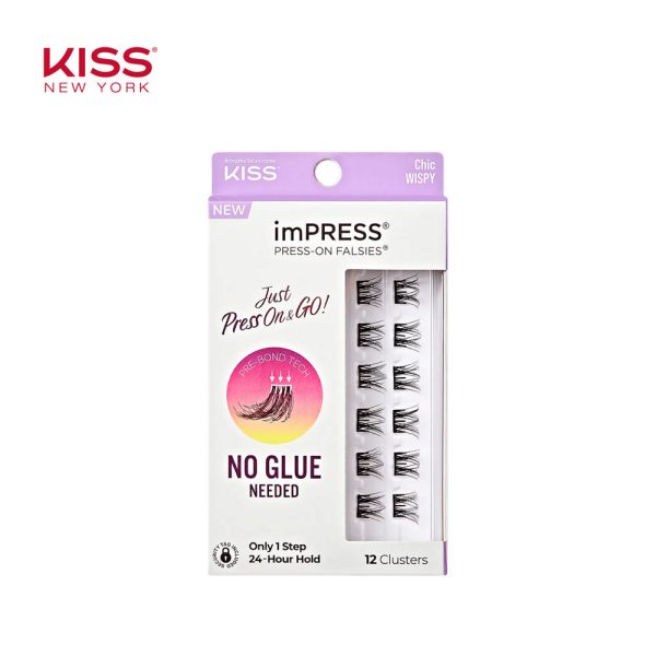 Kiss imPRESS Falsies - Chic Wispy (12mm-14mm)