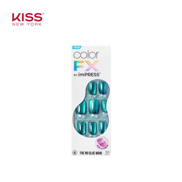 Kiss imPress colorFX - Better Things NO GLUE instant mani Press On Nails with pre-applied adhesive