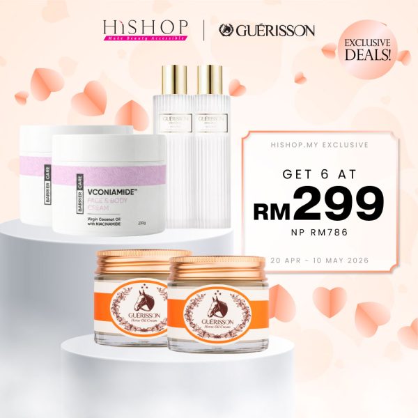 [Anniversary & Mother's Day Sale] Guerisson Total Care Face & Body Set RM299 (6 items)