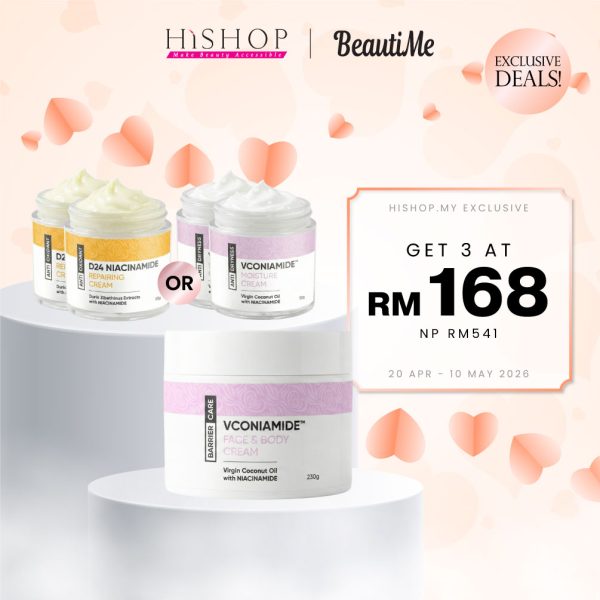 [Anniversary & Mother's Day Sale] BeautiMe Barrier Repair Set RM168 (3 items)