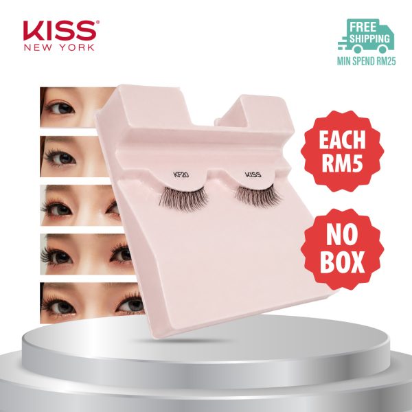 [CLEARANCE] Kiss New York Featherlight Lashes Renew (NO BOX)