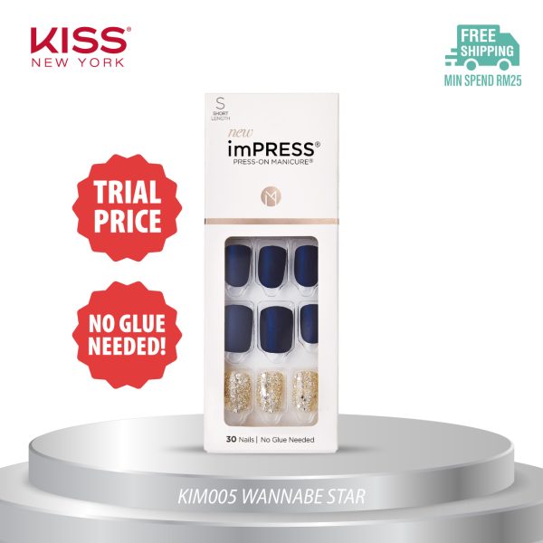 [TRIAL PRICE] Kiss Impress Press-On Manicure - Wannabe Star