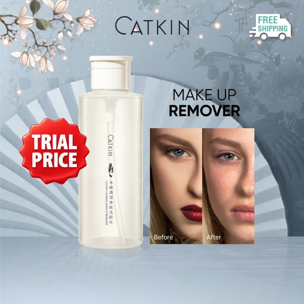 [TRIAL] CATKIN Refreshing Makeup Remover 500ml (full size, trial price)