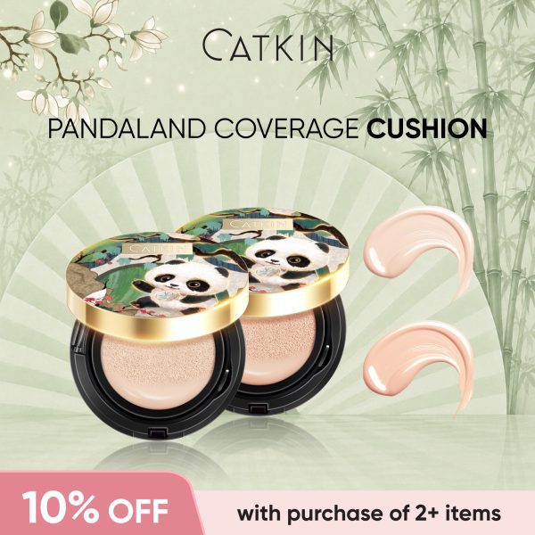 CATKIN Panda Land Coverage Cushion Foundation BB Cream