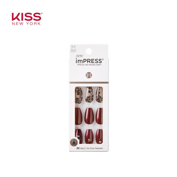 Kiss Impress Press-On Manicure - Laced' Up