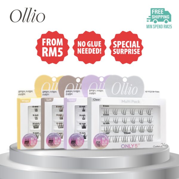 [CLEARANCE] OLLIO Multi Pack / Mixx Pack / Single Pack NO GLUE LASHES