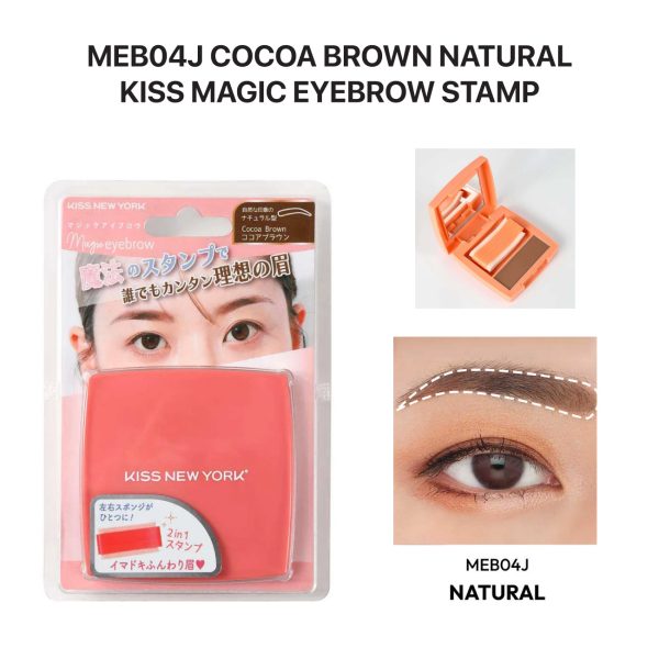 [not for sale] KISS Magic Eyebrow Stamp Cocoa Brown Natural (MEB04J)