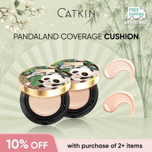 CATKIN Panda Land Coverage Cushion Foundation BB Cream